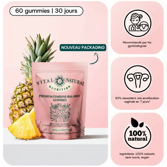 Gummies Équilibre Féminin - Ananas