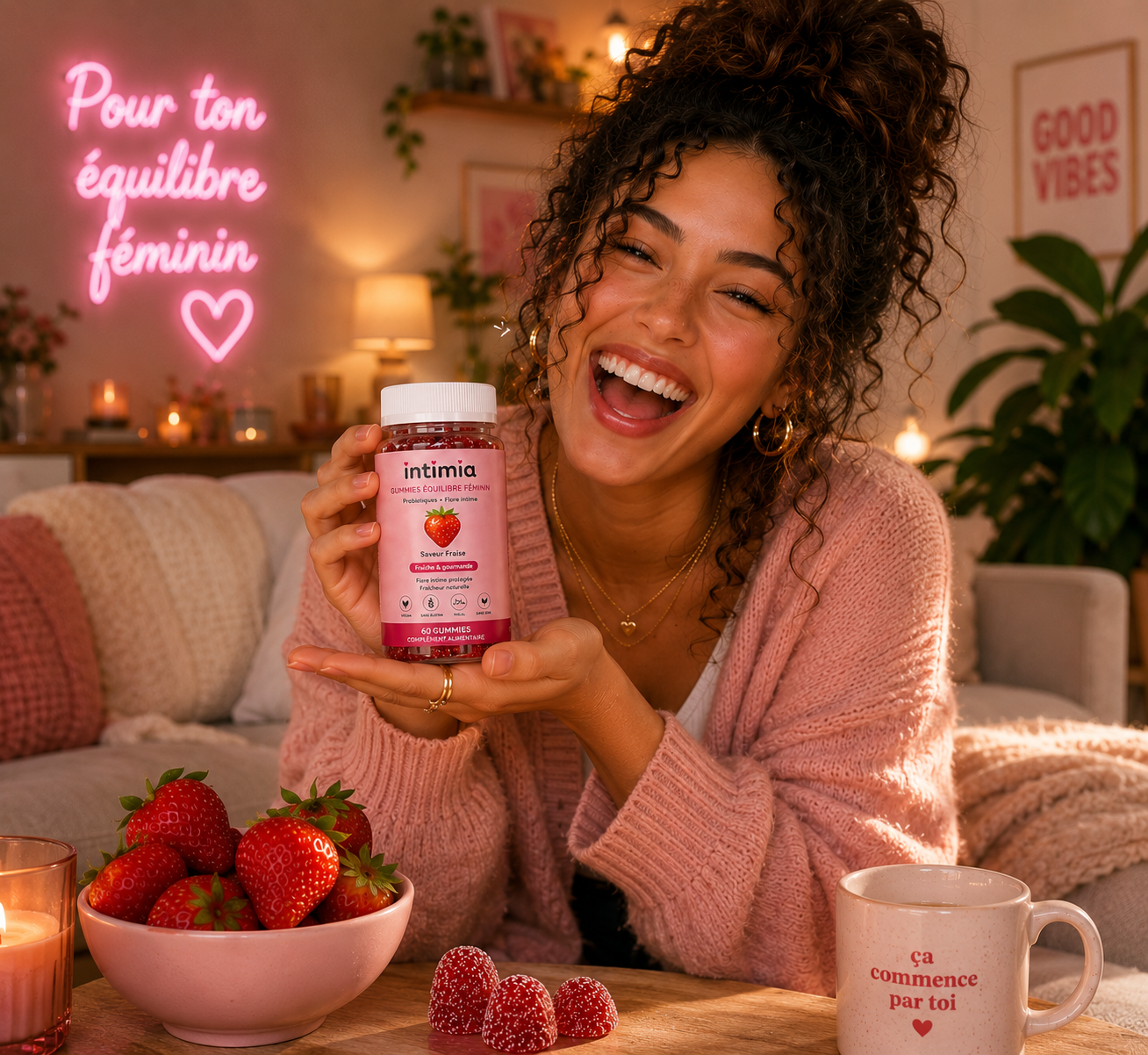Gummies Équilibre Féminin - Fraise