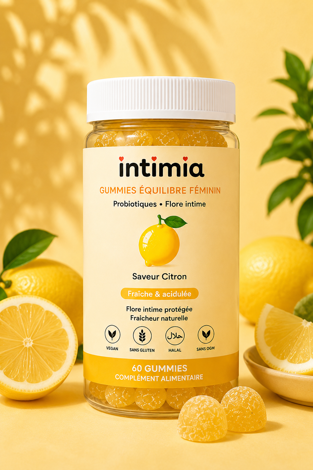 Gummies Équilibre Féminin - Citron