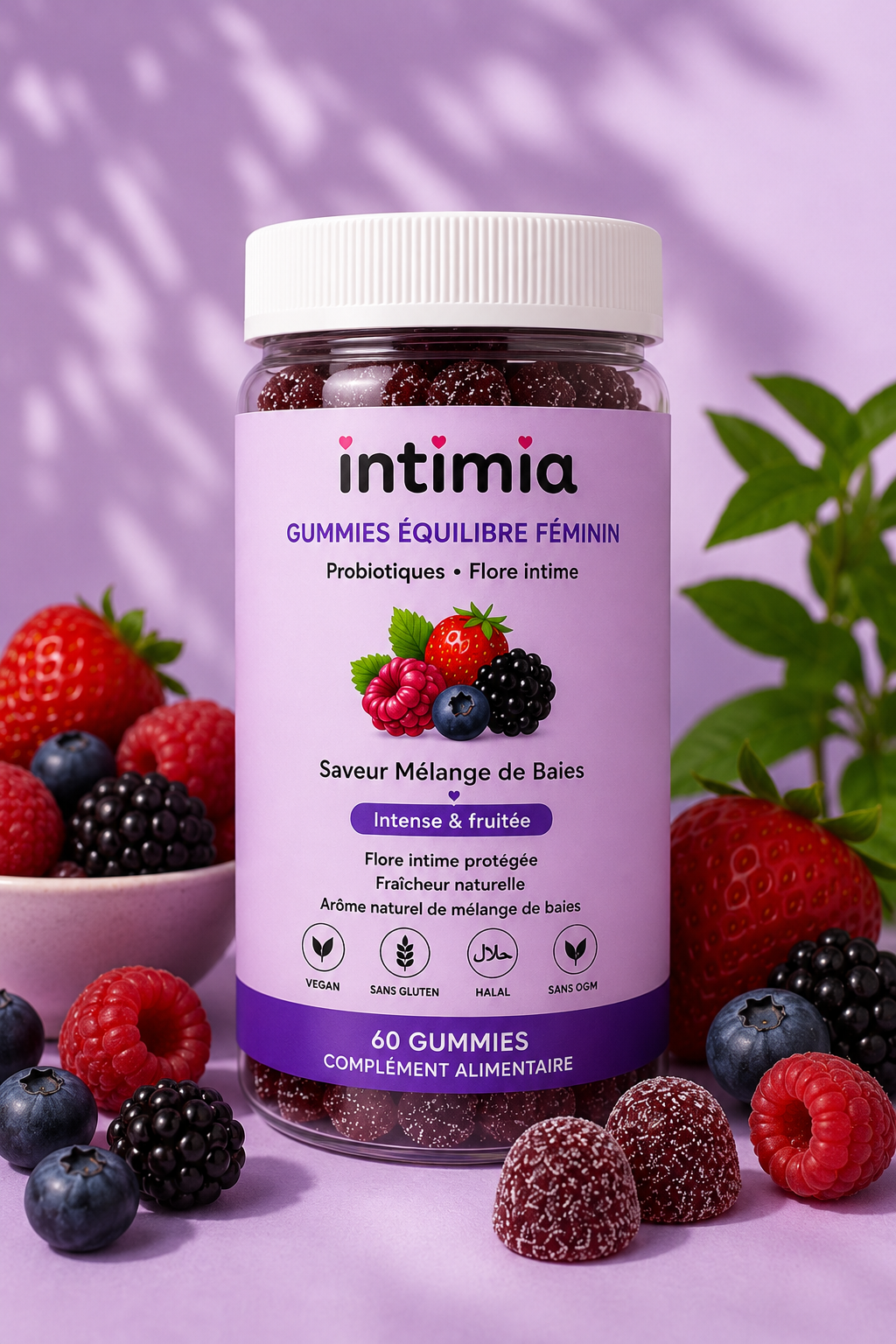 Gummies Équilibre Féminin - Mélange de baies