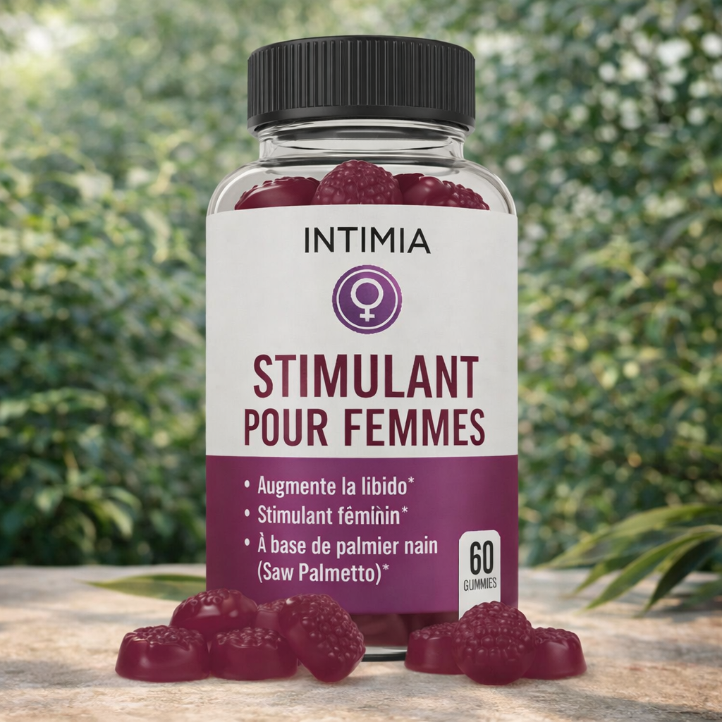Gummies Boost Libido  – Énergie & Bien-Être – Framboise 💗
