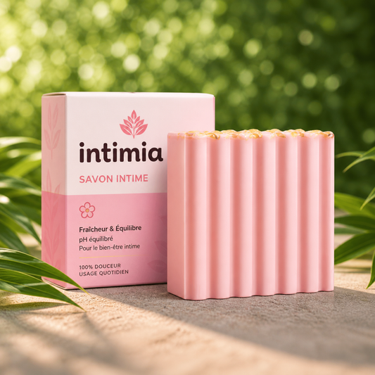 Savon Intimia – Fraîcheur Intime & Équilibre du pH