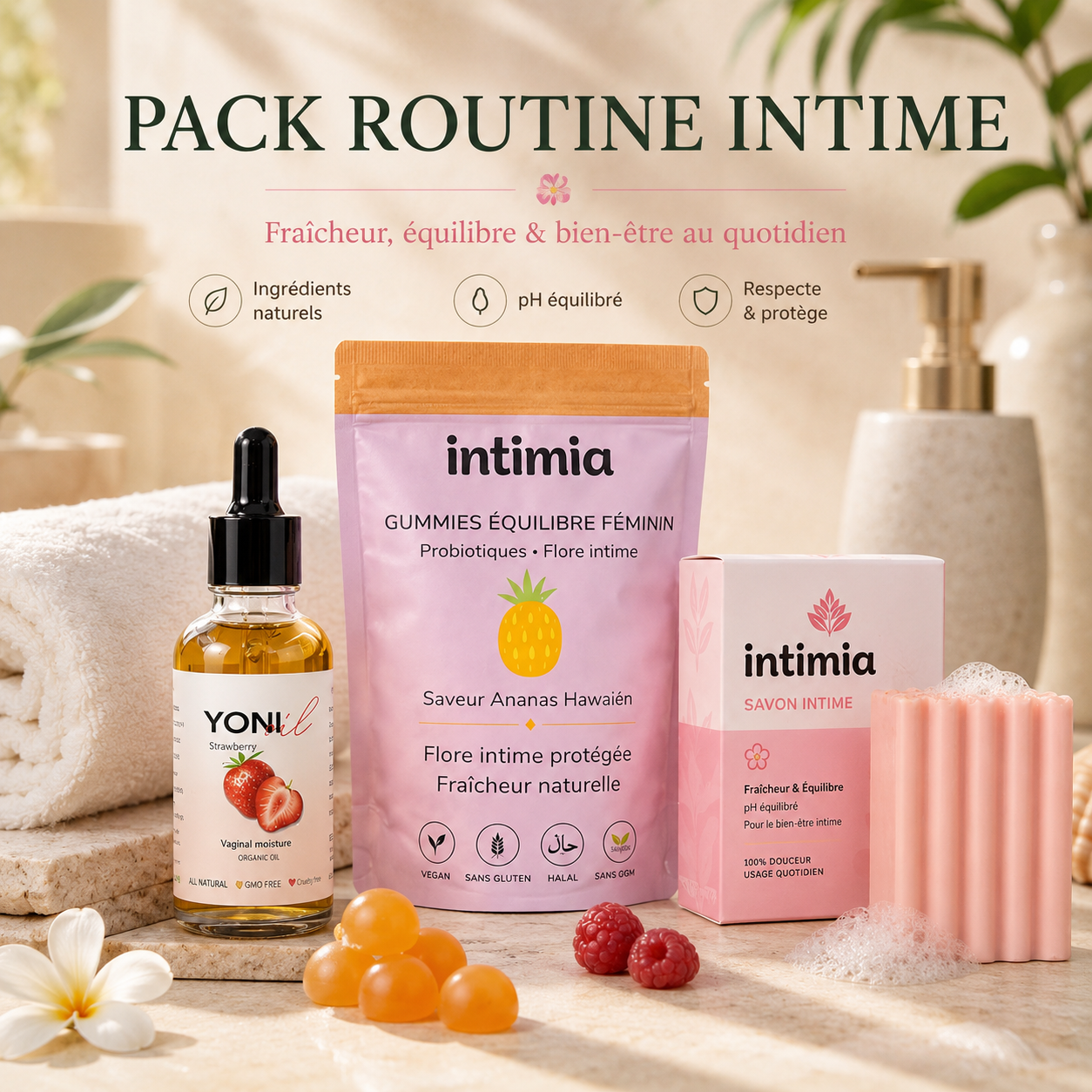 🌸 Pack Routine Intime